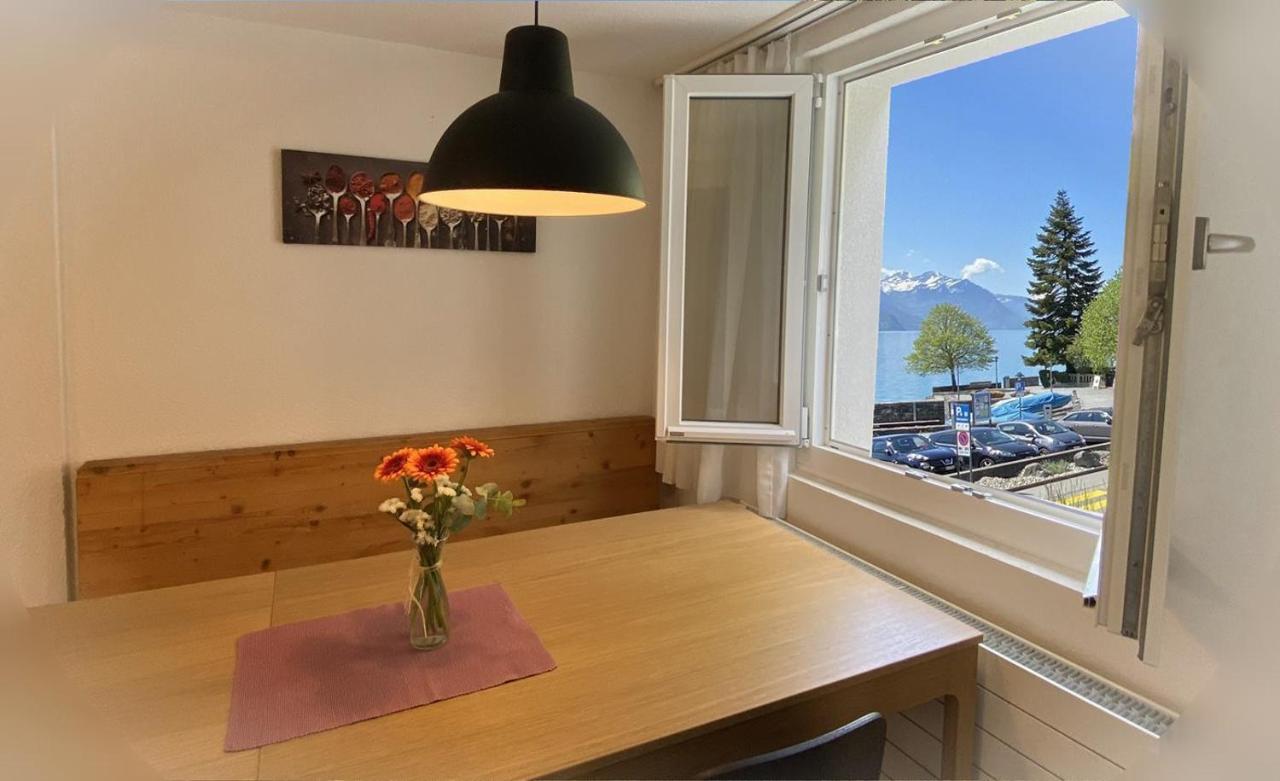 Apartment mit Aussensitzplatz Brienz  Exterior foto