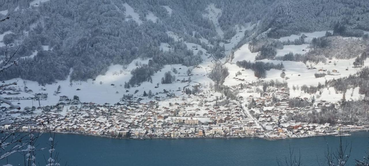 Apartment mit Aussensitzplatz Brienz  Exterior foto